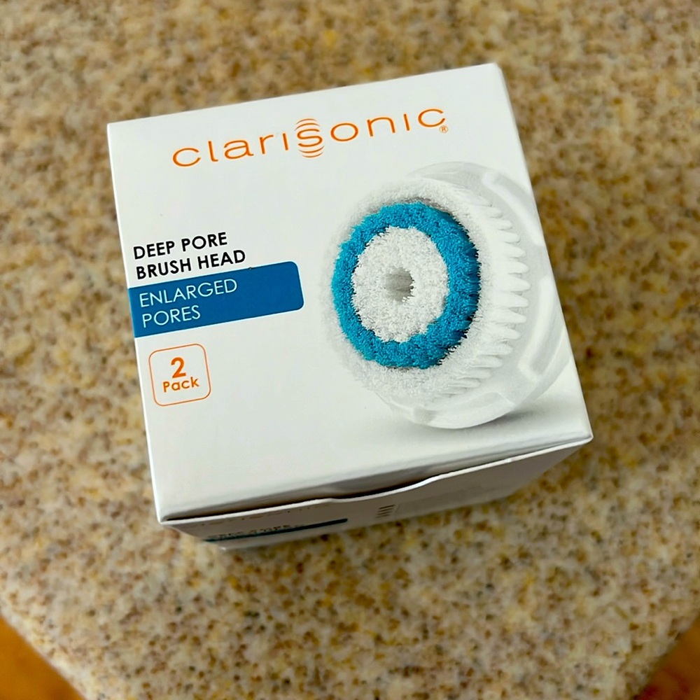 CLARISONIC DEEP PORE BRUSH HEAD (2 PACK)
